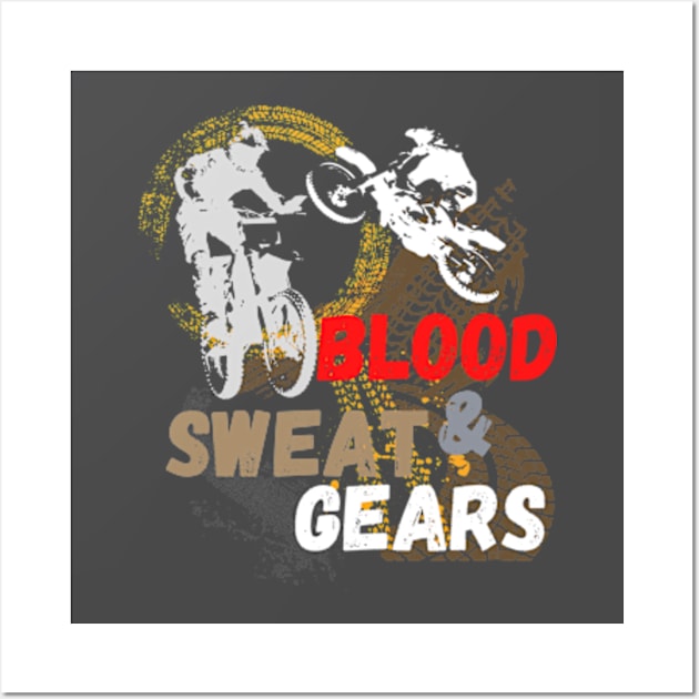 blood, sweat and gears Wall Art by debageur